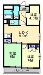 西大寺町・岡山芸術創造劇場ハレノワ前駅 徒歩3分 9階の物件間取画像